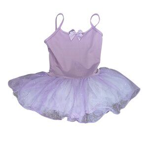 Natalie Dancewear Purple Shimmery Tutu Dress Size Girls SC